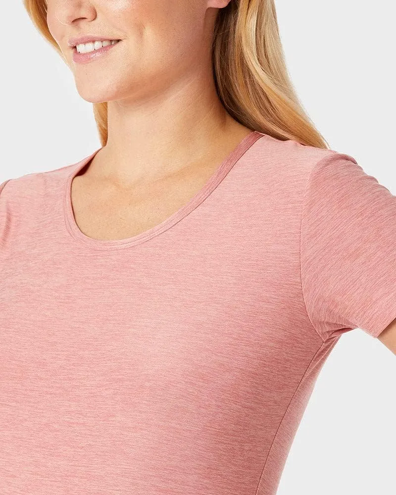32 DEGREEES Womens Cool Fitted T-Shirt | Lightweight| Quick Dry | Fitted