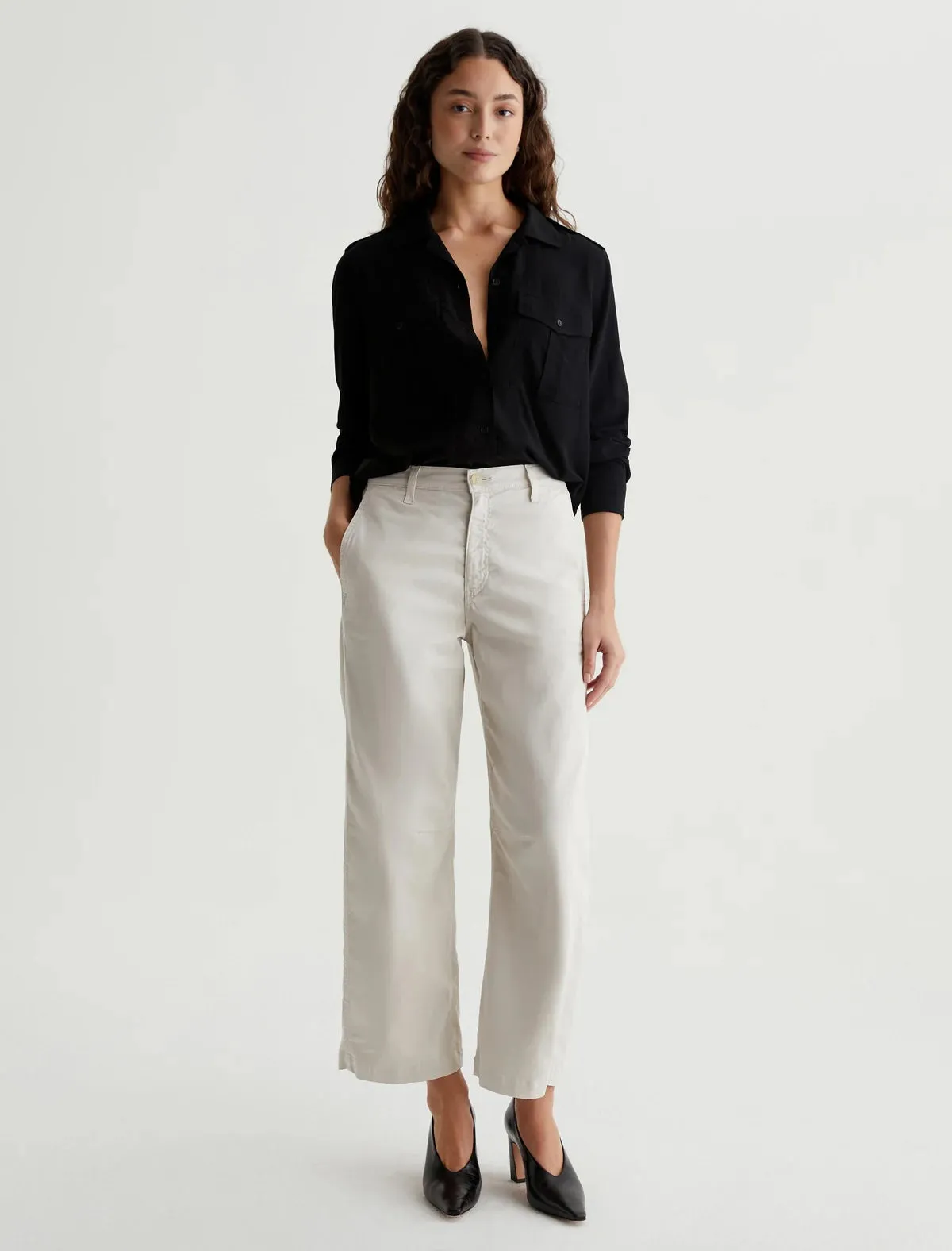 AG Jeans Fiona Chino - Pumice