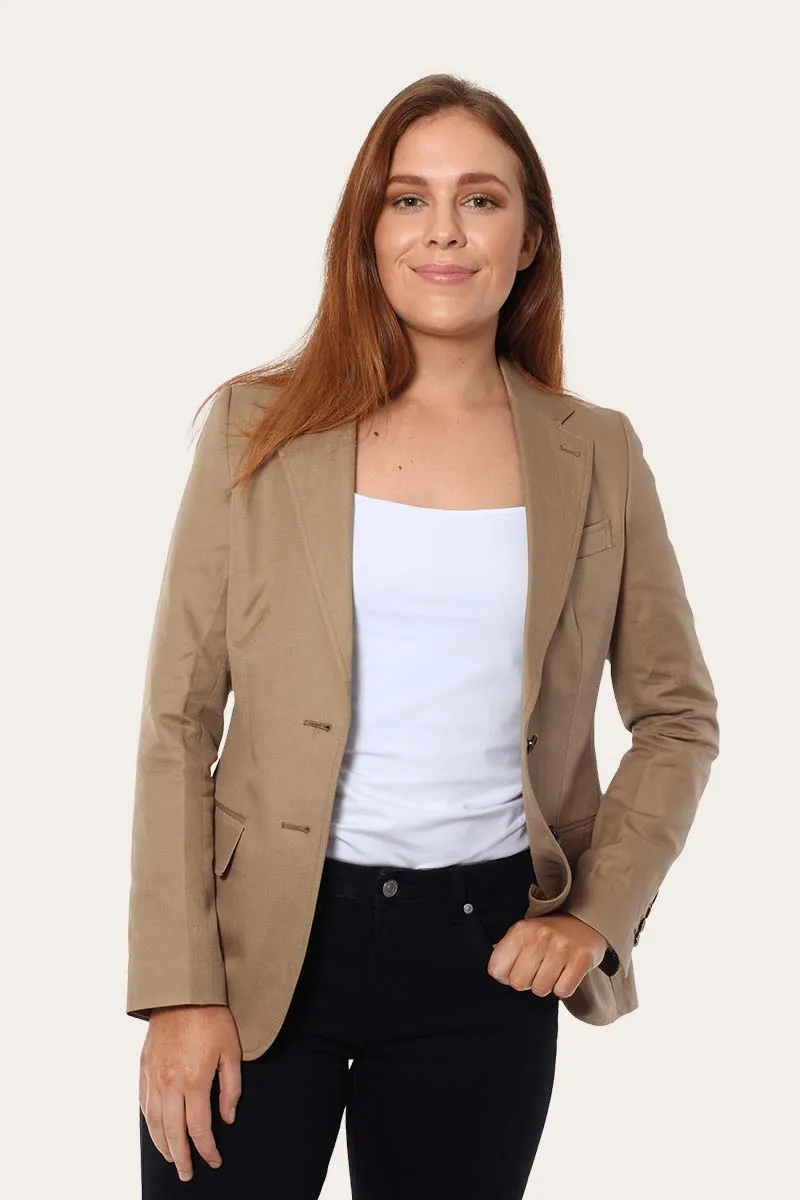 Amelia Womens Blazer Clay
