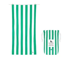 CABANA CANCUN GREEN QUICK DRY TOWEL