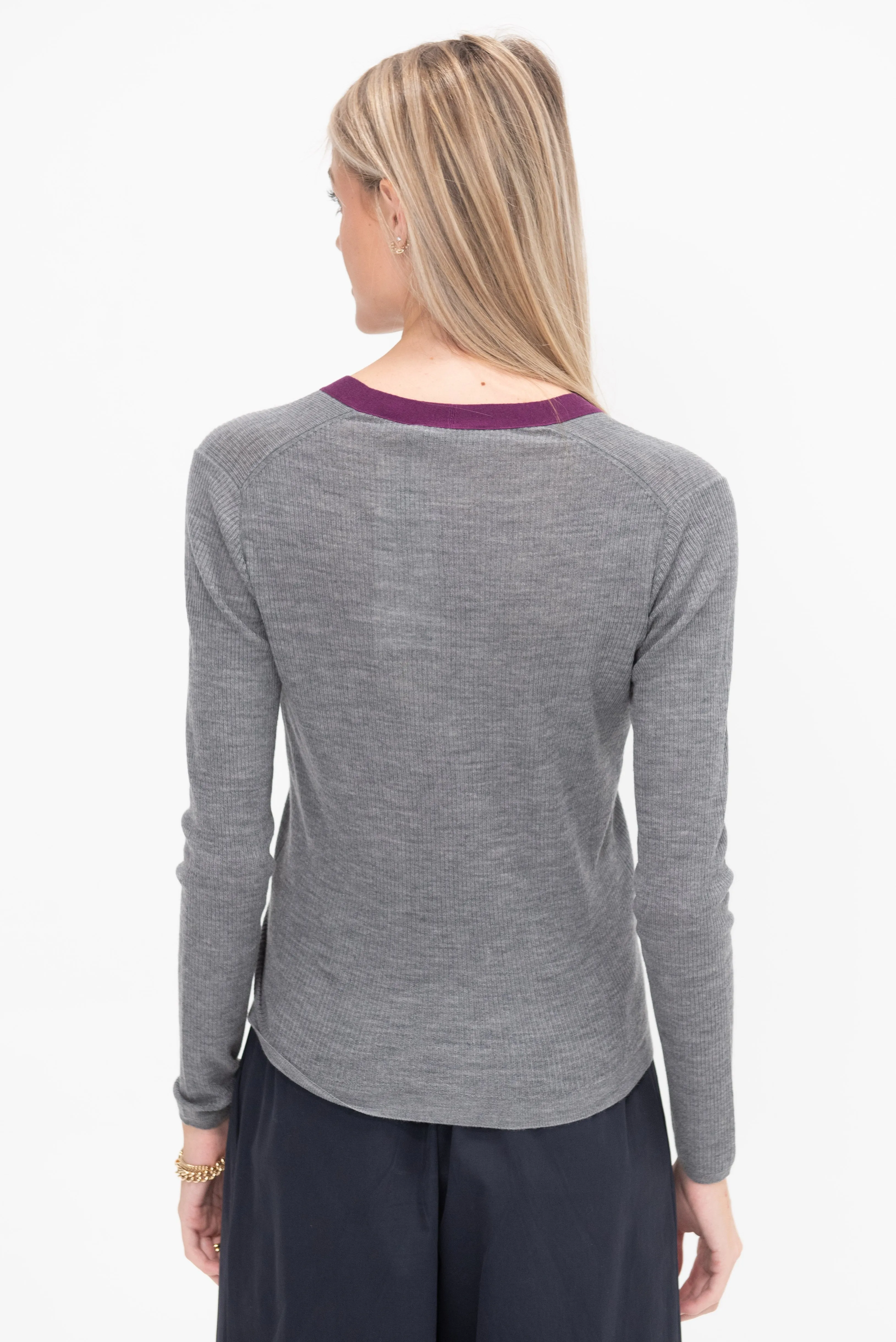 Cardigan, Dark Silver