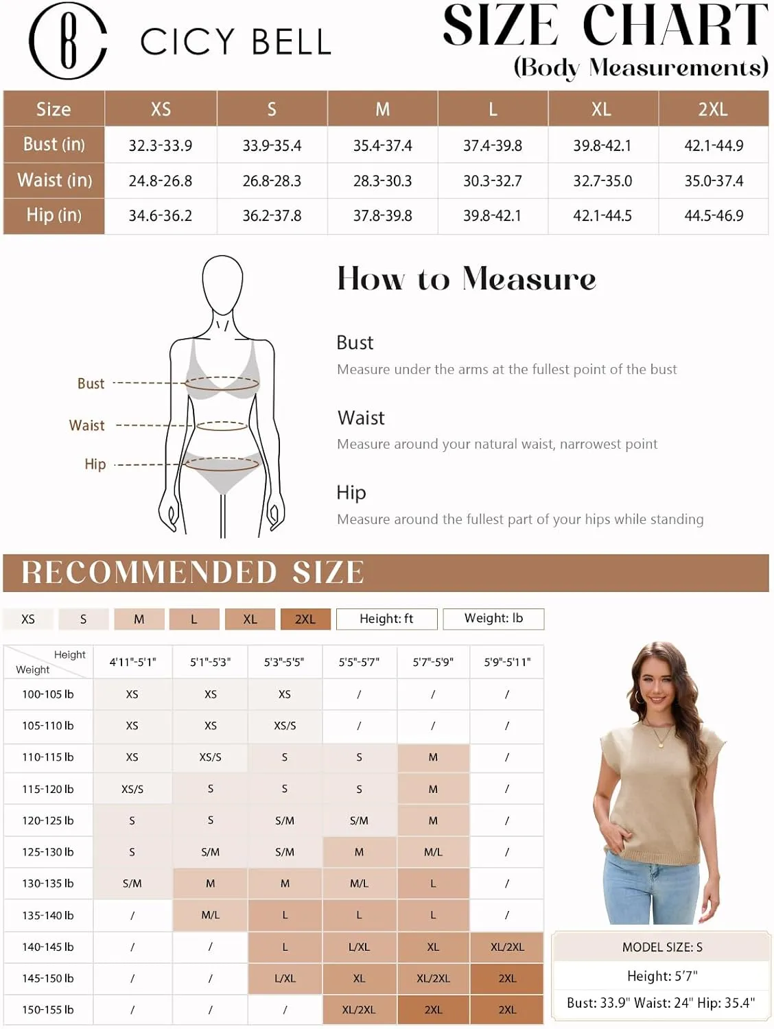 Cicy Bell Womens Cap Sleeve Sweater Vest Summer Casual Sleeveless Knit Tank Tops Loose Fit Crew Neck Shirts Pullover