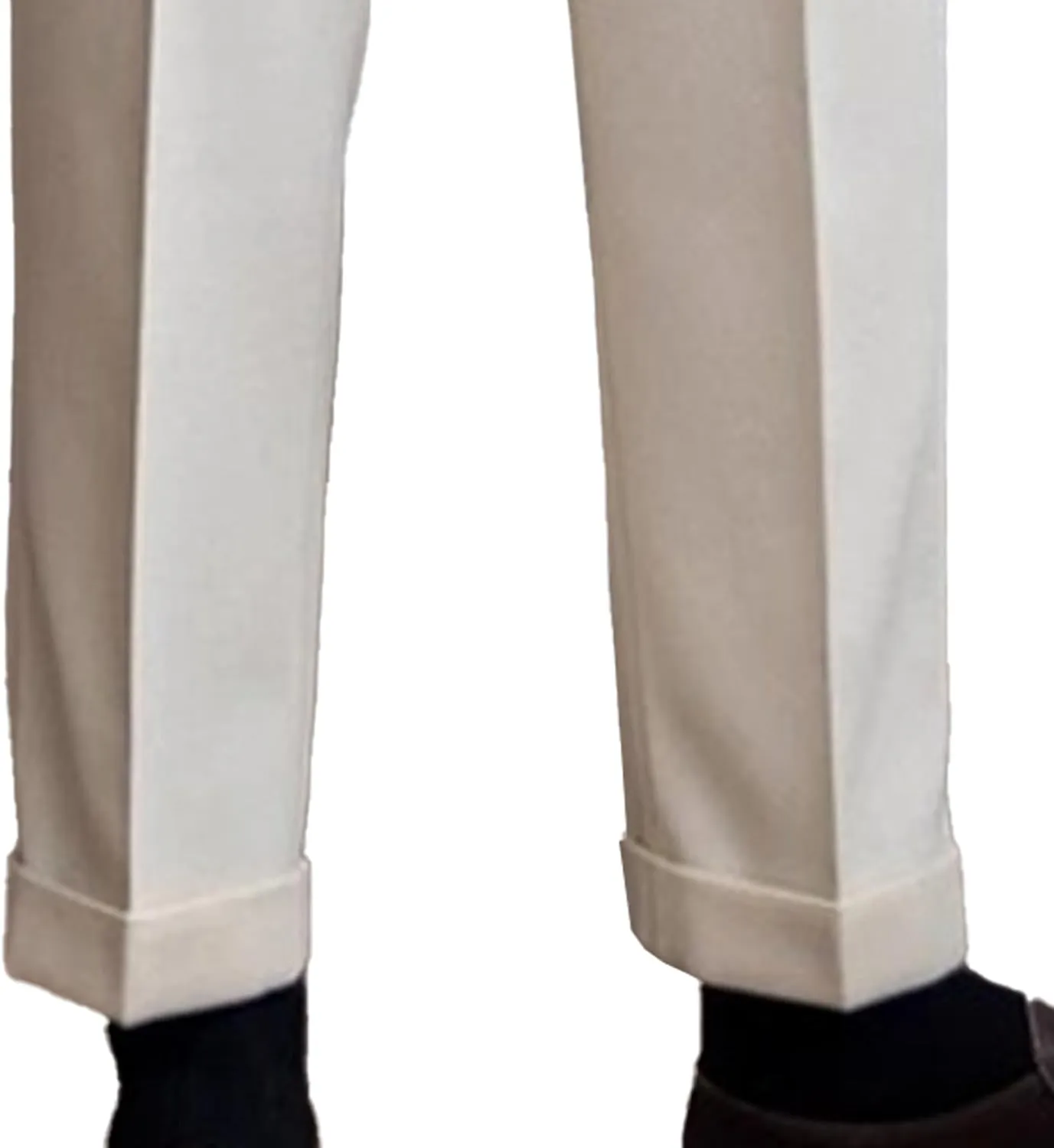 DGHM-JLMY Men's Fashion Slim Fit Dress Pants High Waist Straight Retro Pant Trousers Casual Business Formal Pants