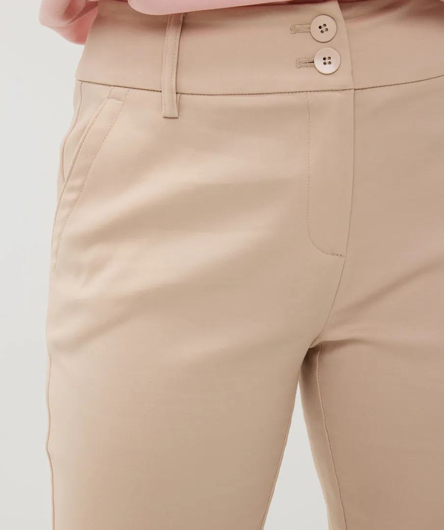 Esqualo Chino Stretch Trousers Sand