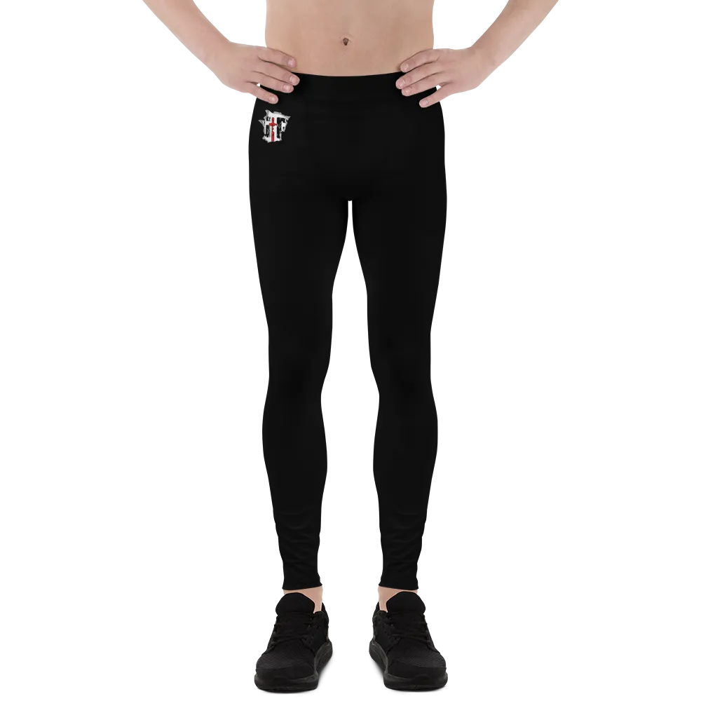 GtG Men's Athletic Rash Guard Leggings