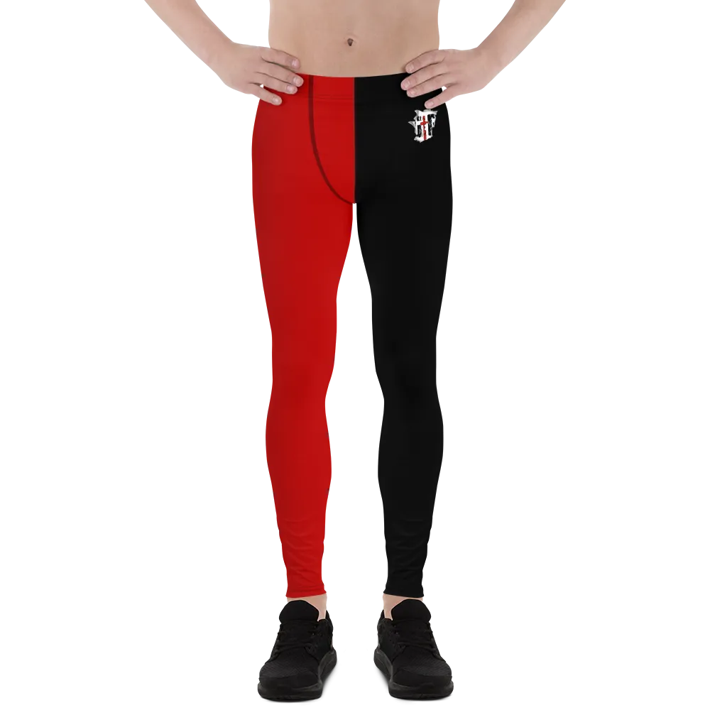 GtG Men's Athletic Rash Guard Leggings