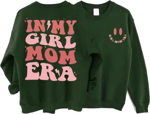 In My Boy & Girl Mom Era Crewneck Sweatshirt Gift Tops