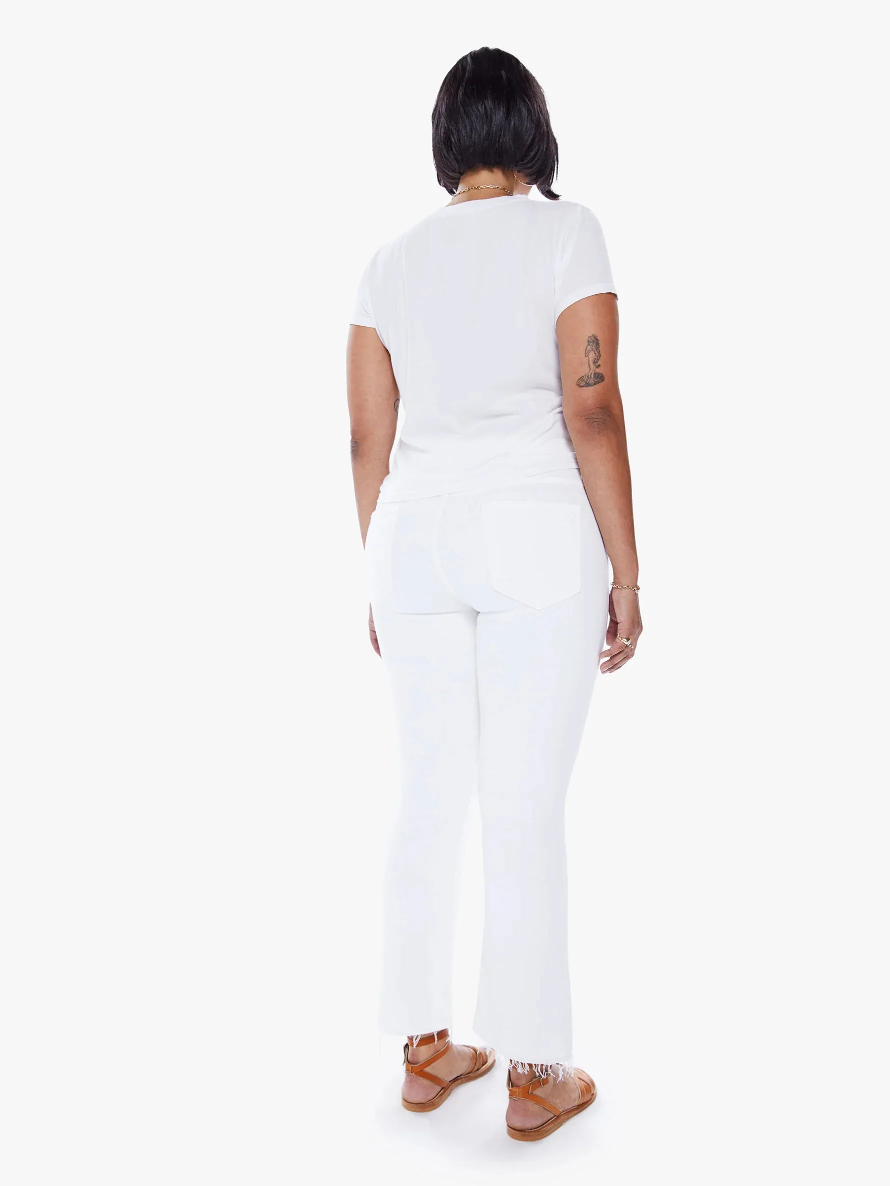 insider crop step fray hem fairest of them all