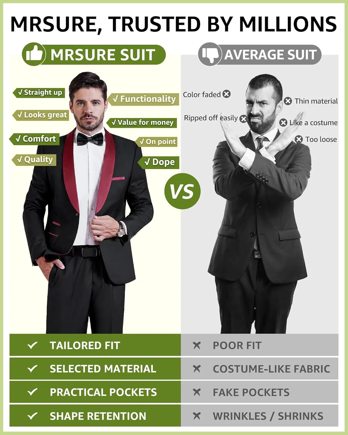 MrSure Men's Casual Blazer One Button Shawl Lapel Jacket, Lightweight Coats for Wedding Party