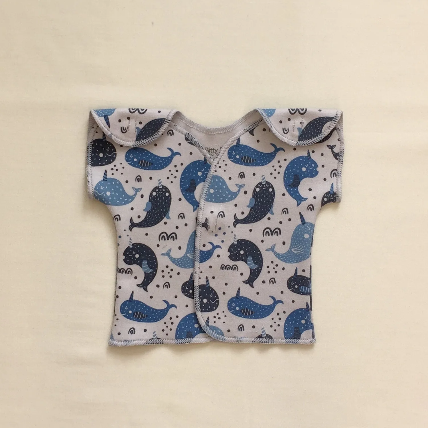 NICU Friendly T-Shirt Narwhals