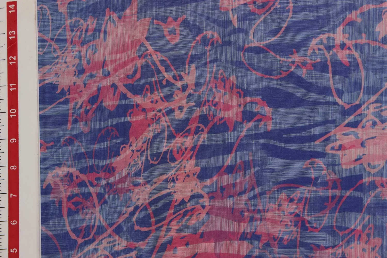 Plains / Solids Printed Crepe Fabric