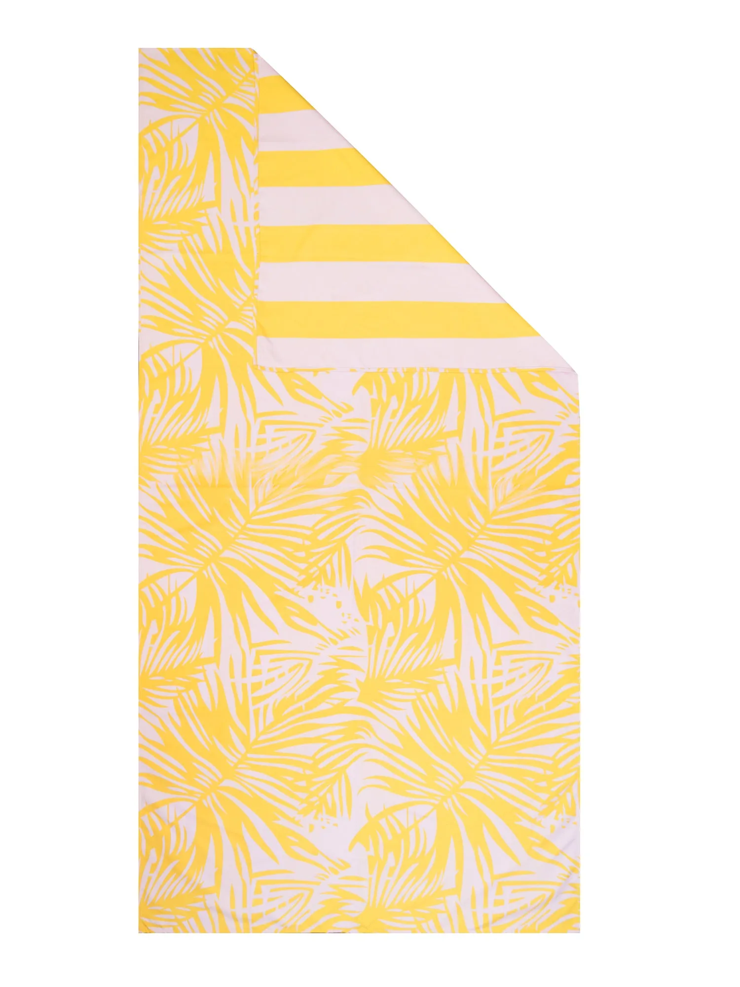 Reversible Quick Dry Beach Towel Leaf