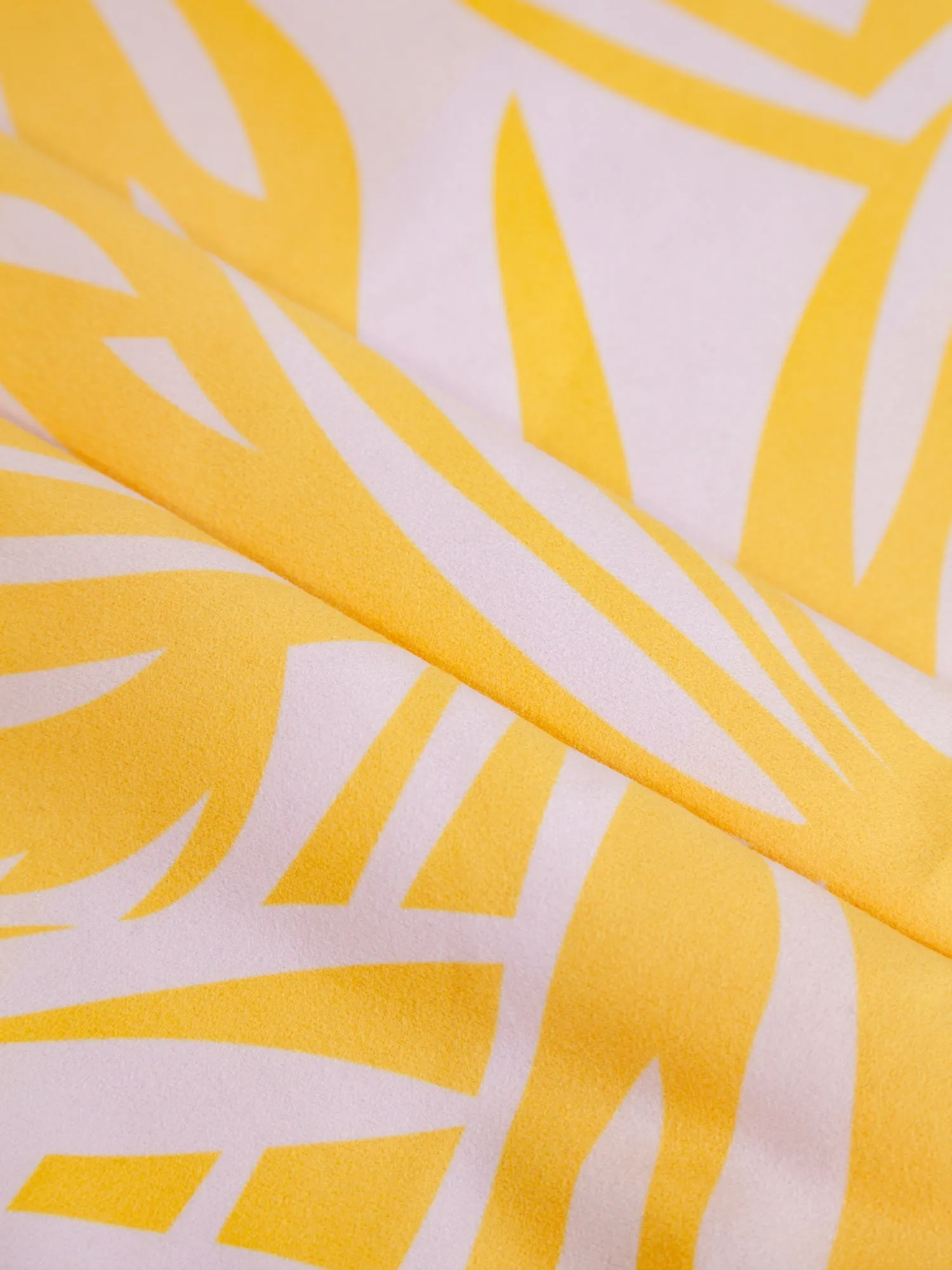 Reversible Quick Dry Beach Towel Leaf