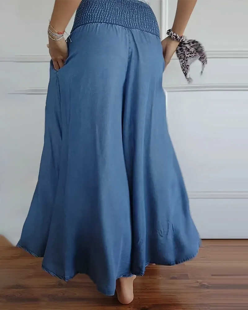 Sophia - Elastic Waist Skirt