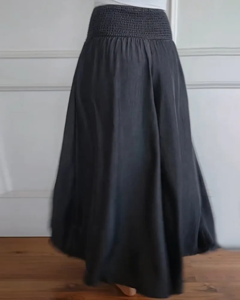 Sophia - Elastic Waist Skirt