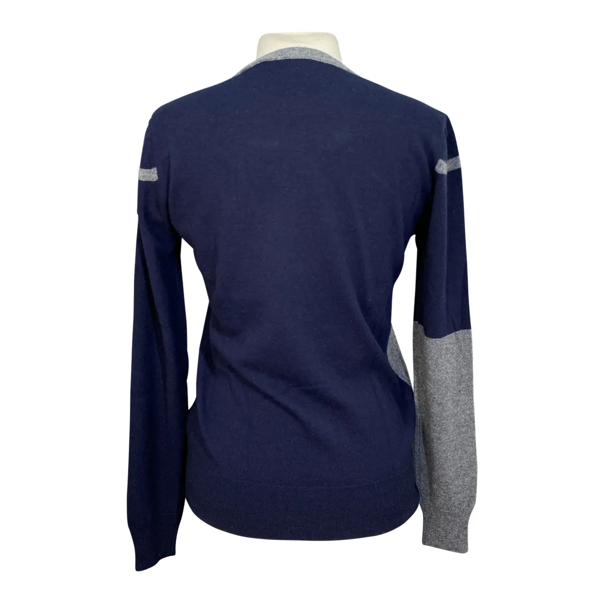 Vestrum 'San Cassiano' Round Neck Sweater in Navy - Women's Large