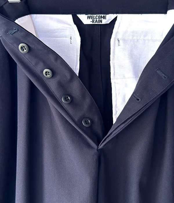 WELCOME-RAIN/CHINO TROUSERS (NAVY)